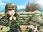  army blush game_cg gun helmet tagme 