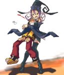  blair boots hat hug long_sleeves lowres overpowering soul_eater soul_eater_(character) thigh-highs thigh_boots thighhighs witch_hat 
