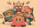  1girl 3boys bellhenge blue_eyes blush commentary deviantart deviantart_username fangs floating_hand frown hal_laboratory_inc. heart hoshi_no_kirby hoshi_no_kirby_wii humanoid_robot kirby kirby&#039;s_return_to_dream_land kirby:_planet_robobot kirby:_star_allies kirby_(series) kirby_triple_deluxe magolor nintendo no_humans one_eye_closed pastel_colors pink_eyes pink_hair pink_puff_ball realistic robot_girl sparkling_eyes susie_(kirby) taranza twitter_username 