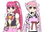  betoba crossover cure_lovely happinesscharge_precure! precure yuuki_yuuna yuuki_yuuna_wa_yuusha_de_aru yuusha_de_aru 