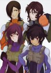  allelujah_haptism gundam gundam_00 haro highres kouga_yun lockon_stratos official_art setsuna_f_seiei tieria_erde yun_kouga 