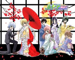  hayate_no_gotoku! japanese_clothes katsura_hinagiku kijima_saki kimono maria oriental_umbrella saginomiya_isumi sanzen'in_nagi sanzenin_nagi tachibana_wataru umbrella 