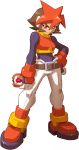  highres model_f official_art rockman rockman_zx 