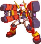  model_f official_art rockman rockman_zx 