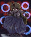 2_(artist) highres horn hoshiguma_yugi hoshiguma_yuugi long_skirt niji_(nijioki) sakazuki skirt touhou