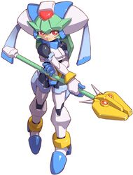  official_art pandora pandora_(rockman) red_eyes rockman rockman_zx 