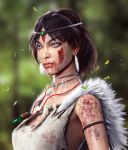  1girl 3d artist_request mononoke_hime san 