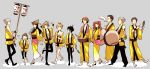  adachi_tohru amagi_yukiko doujima_nanako doujima_ryoutarou everyone festival hanamura_yousuke highres japanese_clothes kimono kujikawa_rise kuma_(persona_4) narukami_yuu persona persona_4 satonaka_chie seta_souji shirogane_naoto sudachips tatsumi_kanji yukata 