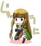  blue_eyes blush boots cape chibi code_geass gekontta gloves long_hair monica_krushevsk monica_kruszewski na_mizuumi twintails 