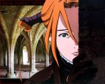  a_master_is_out green_eyes peeking_out red_hair redhead robin_sena vector_trace wallpaper witch_hunter_robin 