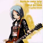  blue_hair cd_cover cover guitar hayate_no_gotoku! instrument jacket katsura_yukiji lowres male plectrum 
