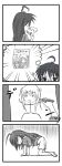  bad_id black_hair comic failure glasses izumi_konata kurokona lucky_star monochrome nishi_hahiru orz translated translation_request 