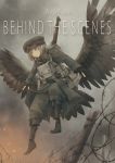  1girl asterisk_kome gun hat highres military military_uniform original uniform weapon winged_fusiliers wings 