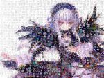  cap mosaic photomosaic rozen_maiden screencap suigintou wallpaper 