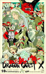  2012 2022 6+boys 6+girls aba-sama_(dq10) absurdres ajpp6 angel animal_ears anlucea anniversary aqua_skin aunt_and_niece bandana beard black_facial_hair blue_hair border bow brother_and_sister buttons character_request chocolate circlet colored_skin commentary_request copyright_name cousins cube dark-skinned_male dark_skin demon_boy demon_oracle_(dq10) distan_(dq10) double-breasted dragon_boy dragon_girl dragon_quest dragon_quest_x earrings english_text estella_(dq10) everyone facial_hair father_and_son feathered_wings fingernails fins fish_boy floating_hair food foster_(dq10) fuura_(dq10) galapagod goddess_luciana green_eyes green_hair green_lips hair_bow hair_pulled_back hairband hat head_fins head_wreath helmet hero's_sibling_(dq10) hero_(dq10) highres holding holding_chocolate holding_food holding_scythe horns horse husband_and_wife hyuuza_(dq10) illusia_(dq10) jagonuba jewelry jitome kurouzu_(dq10) kyururu_(dq10) lectalys limited_palette long_fingernails long_hair looking_ahead looking_to_the_side maiyu_(dq10) maldragora marone_(dq10) mereade monster_boy monster_girl mother_and_son multiple_boys multiple_girls nadraga najinn_(dragon_quest) necklace nelgel old old_woman open_mouth padre_(dq10) parted_hair patriarch_orstov pointy_ears prince_laguas profile puff_and_slash_sleeves puffy_sleeves purple_skin quad_(dq10) red_bandana red_bow red_hair red_lips red_skin risoru_(dq10) round_eyewear scythe sharp_fingernails sharp_teeth short_hair siblings singh_(dq10) skull_necklace sphere_earrings teeth touma_(dq10) turtle twintails uncle_and_niece white_border white_facial_hair winged_helmet wings yushuka_(dragon_quest) 