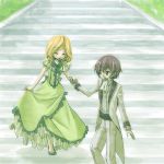  dress lelouch_lamperouge milly_ashford stairs young 