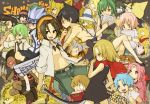  asakura_yoh asakura_you everyone highres johann_faust_viii kororo kyouyama_anna lyserg_diethel oyamada_manta shaman_king tamamura_tamao tao_jun tao_ren yukke 