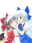  cirno cubetype hakurei_reimu multiple_girls touhou yuuki_keisuke 