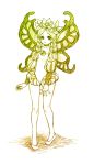  braid fairy flower fuku_imo mercedes odin_sphere sketch twin_braids wings 