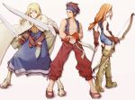  archer_(fft) armor armored_dress final_fantasy final_fantasy_tactics knight_(fft) monk_(fft) 