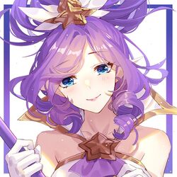  1girl janna_windforce kan_(rainconan) league_of_legends magical_girl solo star_guardian_(league_of_legends) star_guardian_janna 