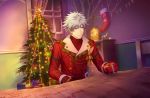  1boy grey_eyes kurosaki_ranmaru solo uta_no_prince-sama white_hair 