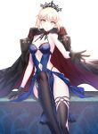  1girl artoria_pendragon_(all) artoria_pendragon_(swimsuit_rider_alter) bangs bare_shoulders black_jacket blonde_hair blush braid breasts closed_mouth collarbone fate/grand_order fate_(series) french_braid hair_between_eyes hair_bun highres jacket long_hair looking_at_viewer open_clothes open_jacket ririko_(zhuoyandesailaer) simple_background solo white_background yellow_eyes 