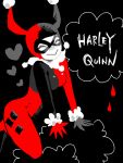  batman dc_comics harley_quinn heart smile tegaki 
