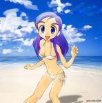  beach bikini futari_wa_precure futari_wa_pretty_cure gofu precure swimsuit yukishiro_honoka 