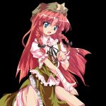  auer bandages blue_eyes china_dress chinadress chinese_clothes hong_meiling parody red_hair redhead style_parody touhou 