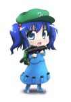  explosive flashbang grenade gun h&amp;k_mp7 kawashiro_nitori kusaba submachine_gun touhou weapon 