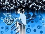  blue headphones male polychromatic shaman_king tagme vector yoh_asakura 