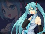  detached_sleeves hatsune_miku open_mouth twintails vocaloid 