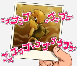  armor crossed_arms dio_brando fog from_behind holding holding_picture_frame jojo_no_kimyou_na_bouken looking_back menacing_(jojo) oca-world picture_frame shoulder_armor steven_universe tagme yellow_diamond_(steven_universe) 