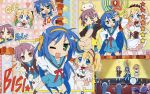   cosplay crossover hare_hare_yukai hiiragi_kagami hiiragi_tsukasa izumi_konata lucky_star nagato_yuki parody patricia_martin suzumiya_haruhi suzumiya_haruhi_no_yuuutsu takara_miyuki  