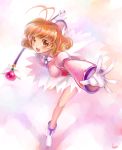  corrector_yui highres kasuga_yui kayou_(artist) magical_girl wand wings 