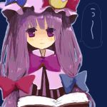  patchouli_knowledge rin_(artist) rin_(royal) touhou 