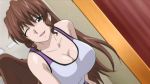  arisaka_hatsune breasts cap huge_breasts swimsuit tonagura 