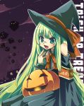  green_hair halloween kaisanbutsu witch 