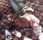  1boy grey_eyes kurosaki_ranmaru solo uta_no_prince-sama white_hair 