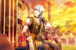  1boy grey_eyes kurosaki_ranmaru solo uta_no_prince-sama white_hair 