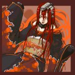  blame blame! gothic japanese_clothes kimono long_hair lowres maeve nankinjouto red_hair redhead 