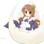  crown egg eggshell face hisaba_iori maid suzumiya_haruhi_no_yuuutsu 