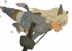  eila_ilmatar_juutilainen face jitsu_hidari pantyhose strike_witches striker_unit striker_units tail 