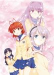  clannad fujibayashi_kyou furukawa_nagisa highres misaki_juri misaki_kisato nishina_rie sakagami_tomoyo school_uniform 