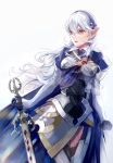  1girl armor armored_boots armored_dress boots breasts bynomeans corrin_(fire_emblem) corrin_(fire_emblem)_(female) cowboy_shot dragon_girl elf female_my_unit_(fire_emblem_if) fire_emblem fire_emblem_fates fire_emblem_if gloves hair_between_eyes hairband intelligent_systems kamui_(fire_emblem) lips long_hair manakete medium_breasts my_unit_(fire_emblem_if) nintendo pink_eyes pointy_ears silver_hair simple_background solo sword thigh-highs thigh_boots thighs wavy_hair weapon white_background 