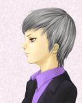  short_hair silver_hair umineko_no_naku_koro_ni ushiromiya_kyrie violet_eyes 