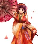  japanese_clothes okuni oriental_umbrella parasol sengoku_musou umbrella 