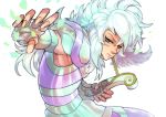  armor blue_hair long_hair long_nails lyra_orphee lyre posing saint_seiya solo xxxmgrmnaxxx 