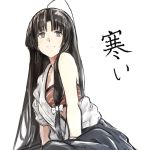  1girl kantai_collection nona_(goodboy) shouhou_(kantai_collection) simple_background 